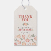 étiquette de faveur pour pêche douce pour annivers (Devant)