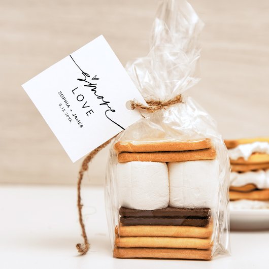 Étiquette de faveur S'more EVERLEIGH