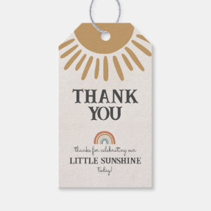 étiquette de faveur soleil pour anniversaire ou ba