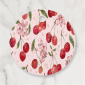 Étiquette de faveur sucrée cerise (Dos)