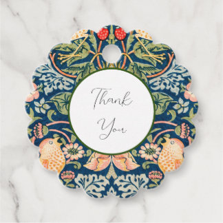 Étiquette de faveur Voleur de fraises W Morris