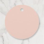 Étiquette de Favori Aquarelle aux Pêches de Savann (Dos)