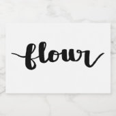 Étiquette de ferme à feutre à la main (Étiquettes simples)