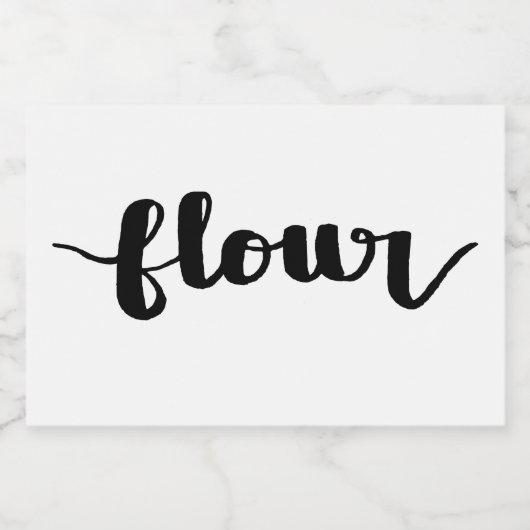 Étiquette de ferme à feutre à la main (Étiquettes simples)