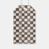 Étiquette de fête d'anniversaire Drapeaux de cours (Dos)