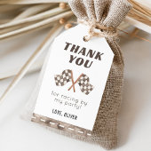 Étiquette de fête d'anniversaire Drapeaux de cours