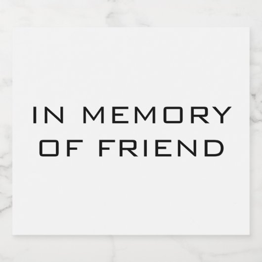 Étiquette de fête de la bouteille de bière (Étiquettes simples)