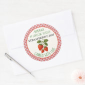 Étiquette de feuille de conservation de confiture (Enveloppe)
