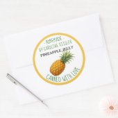 Étiquette de feuille de conservation de gelée d'an (Enveloppe)