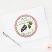 Étiquette de feuille de conservation de gelée de c (Enveloppe)