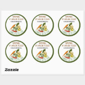 Étiquette de feuille pour conserves de giardiniera (Feuille)