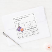 Étiquette de figues apothecaires (Enveloppe)
