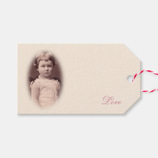 Étiquette de fille vintage exquise FromMyDesk