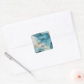Étiquette de flacon compte-gouttes en feuille d'or (Enveloppe)