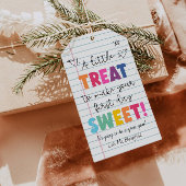 Étiquette de friandise de rentrée scolaire