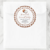 Étiquette de Fudge à la Noix de Coco Maison (Sac)