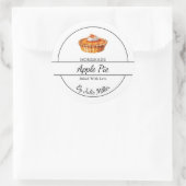 Étiquette de gâteau maison simple (Sac)