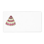 Étiquette de gâteau mariage (Devant)