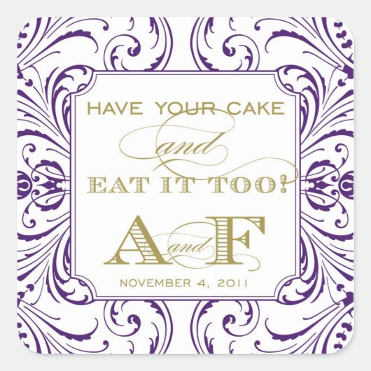 Étiquette de gâteau pour Ashlie (Devant)