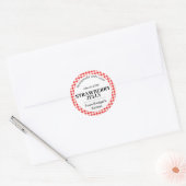 Étiquette de gelée personnalisable AB_01rd (Enveloppe)