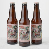 étiquette de godies de cheval sur mesure (Bouteilles)