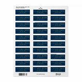Étiquette de graduation couleur modifiable du cadr (Feuille entière)