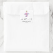 Étiquette de graines de pois doux (Sac)