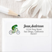 Étiquette de grenouille (En situation)