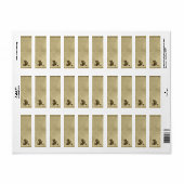 Étiquette de Griffon Apothecary (Feuille entière)