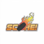 Étiquette de hockey (Devant)