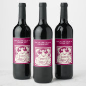 Étiquette de jardin Art nouveau (Bouteilles)