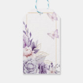 Étiquette de jardin papillon (Dos)