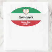 Étiquette de jour de sauce de famille italienne pe (Sac)