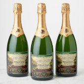 Étiquette de jus de Muscadine (Bouteilles)