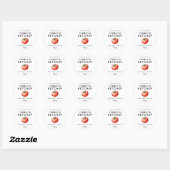 Étiquette de ketchup de tomate fait maison (Feuille)
