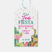 Étiquette de kit de gueule de bois Final Fiesta (Devant)