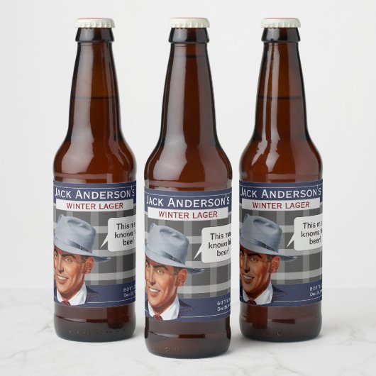 Étiquette de la bière de Jack (Bouteilles)