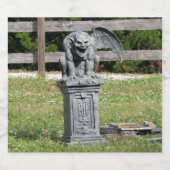 Étiquette de la bière Gargoyle (Étiquettes simples)