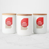 Étiquette de la bougie de Noël (Bouteilles)