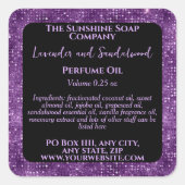 Étiquette de la bouteille à rouleaux de Parties sc (Devant)