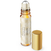 Étiquette de la bouteille à rouleaux de style Parc