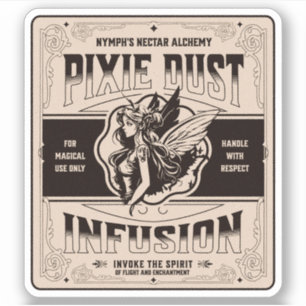 Étiquette de la bouteille d'apothèque d'Halloween