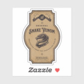 Étiquette de la bouteille d'apothèque d'Halloween  (Feuille)