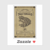 Étiquette de la bouteille d'apothèque d'Halloween  (Feuille)