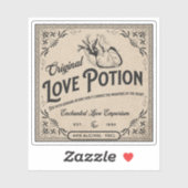 Étiquette de la bouteille d'apothèque d'Halloween  (Feuille)