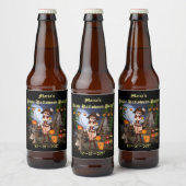 Étiquette de la bouteille de bière de la fille Pir (Bouteilles)