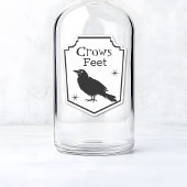 Étiquette de la bouteille de potion d'Halloween Éf