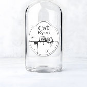 Étiquette de la bouteille de potion d'Halloween Éf