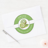Étiquette de la confiture de Kiwi (Enveloppe)
