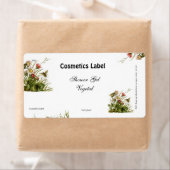 Étiquette de la cosmétique (En situation)